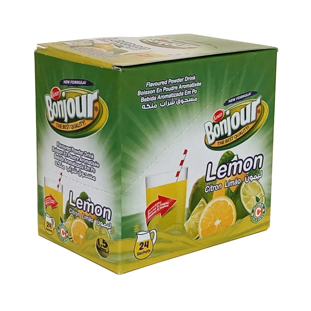 Refresco instantáneo sabor de limón Bonjour (220 g / 7.76 oz)