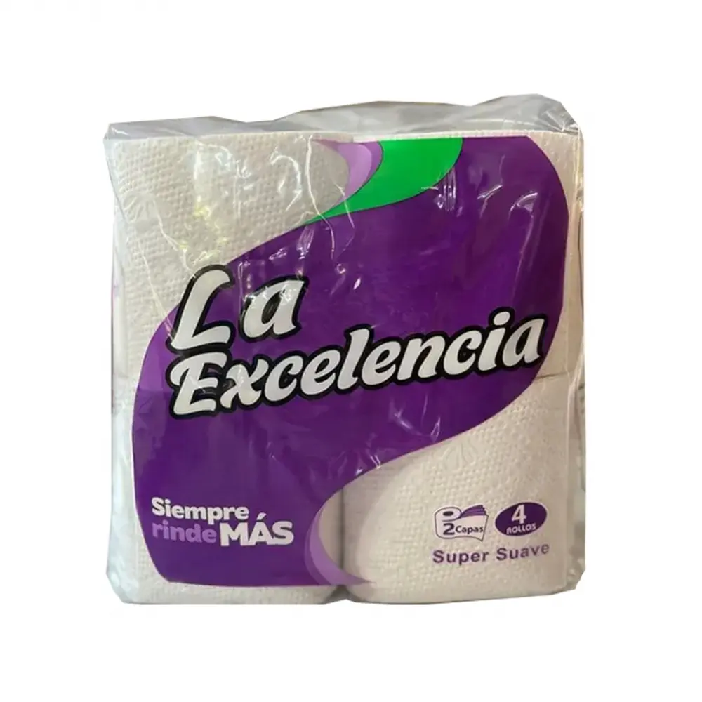 Papel higiénico La Excelencia (4 U)