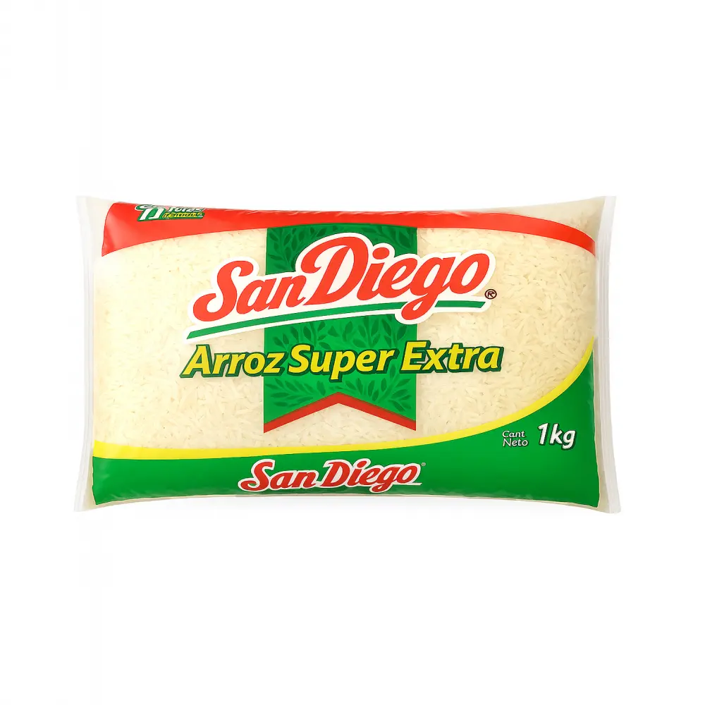 Arroz super extra San Diego (1 kg / 2.2 lb)